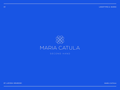 Maria Catula Project brand brand design brand identity branding branding design logo logo design logodesign logotype
