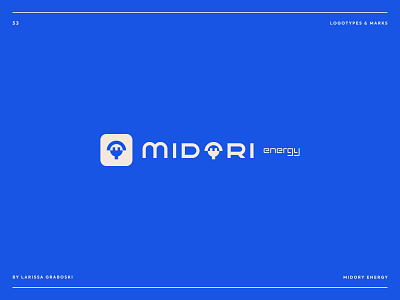 Midori Energy Project brand brand design brand identity branding branding design logo logo design logodesign logotype