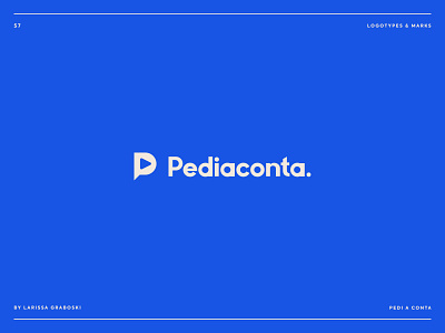 Pediaconta Project brand brand design brand identity branding branding design letter logo letter p letter p logo logo logo design logodesign logotype mark p logo