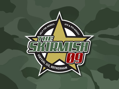 Skirmish army brand hockey military