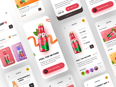 Fresh Fruit Juice Mobile App