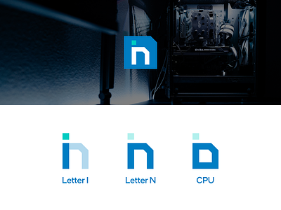 Intel (Redesign) brand brand identity branding graphic design illustration intel intel rebrand intel redesign logo logo design logodesign minimal redesign redesign logo