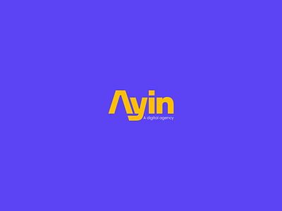 Ayin design agency ayin branding design design agency digital design agency icon logo logodesign minimal minimal logo
