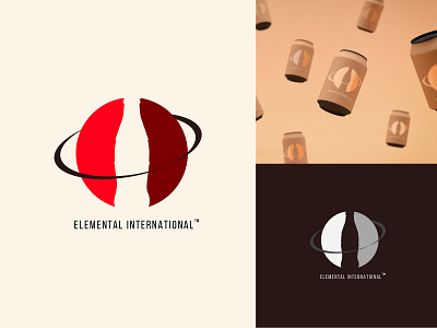 Elemental International-Logo Design 3d app branding design graphic design illustration logo ui ux vector