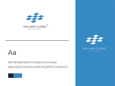 Hallway Global-Logo Design 3d animation app branding design graphic design illustration logo motion graphics ui