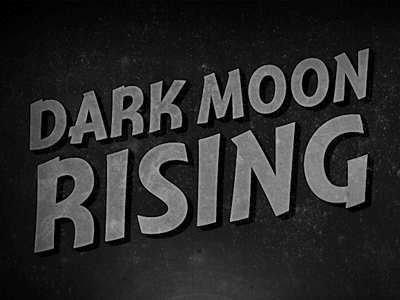 Dark Moon Rising Poster - Animated GIF animated bad blind spot corn dark devil fence flashlight gif horns illustration light lighting mad man moon old poster retro rising shadow shine sky space stars texture typography vintage wallpaper wheat