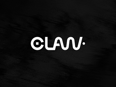 Claw Logo branding custom font font geometric graphic design identity logo minimalist simple typography