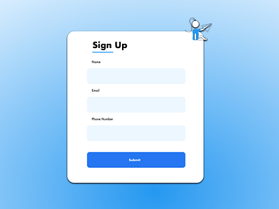 Sign Up - Daily Ui 001