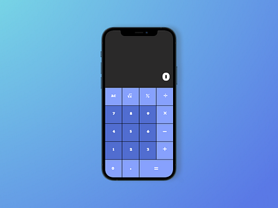 Calculator - Daily UI 004