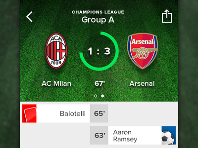Live Score - iOS7 application bet football ios 7 ios7 live score sahan sahaneken soccer sports