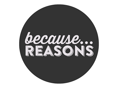 Hx Sticker 10 Because Reasons