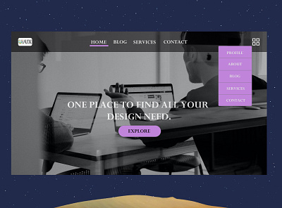 Header Navigation