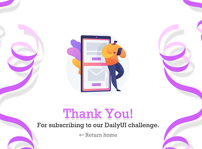 Thank you #DailyUI