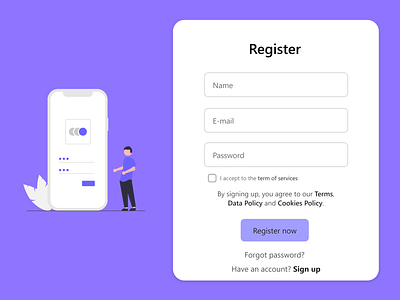 #DailyUI #082 Form