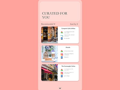 Curated for you #DailyUI #091