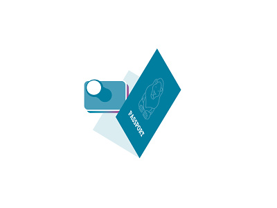 Fintiba- #2 option (sketch) app bank design icon illustration legal passport ux vector