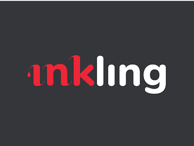 Inkling blood design illustration logo