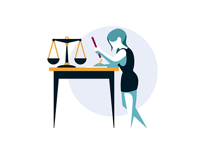 Scribd- Spot illustration "Legal Documents"