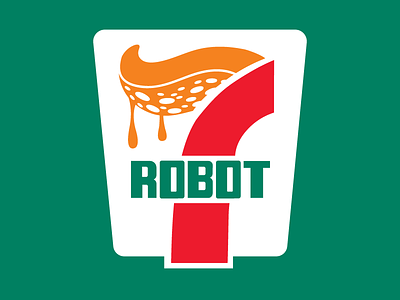 Robot Octopus (7Eleven version) ad advertising art brand branding inspiration lettering logo parody practice type typography