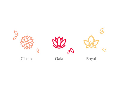 Service Pack Icons brand classic flowers gala icons royal service vector