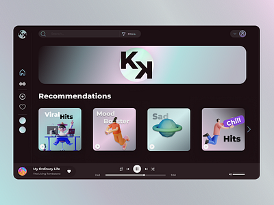K&K is an online audio streaming service