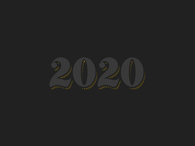 2020 Custom Type 2020 custom customtype graphic typogaphy vector