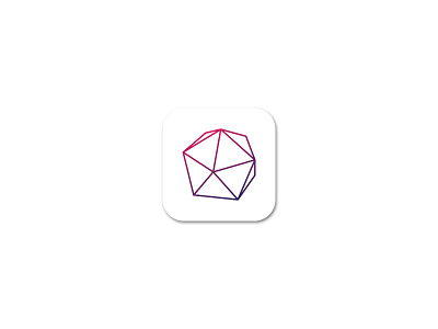 Polygon Application Icon app app icon application icon ios