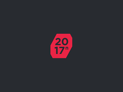 2017ⁿ 2017 end of year logo logodesign logomark new years