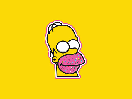 Homer J. Simpson by Henry Postons on Dribbble