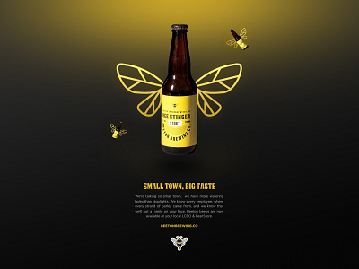 Beer Advertisement ad advertisement beer graphic typography