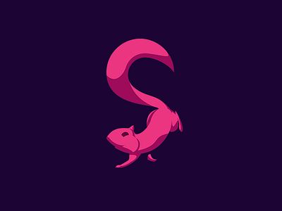 Squirrel dark movement pink squirrel