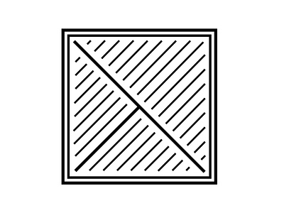 Geometric Square abstract design geometric logo shape