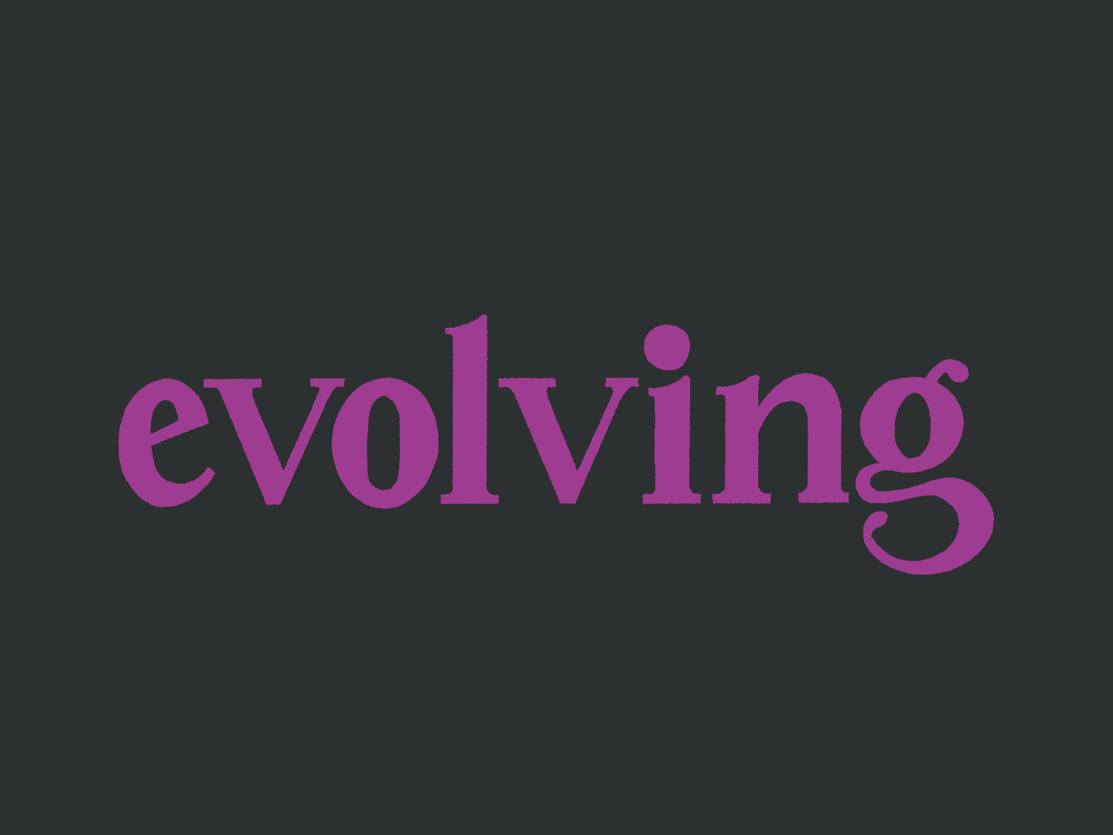Evolving Letterforms