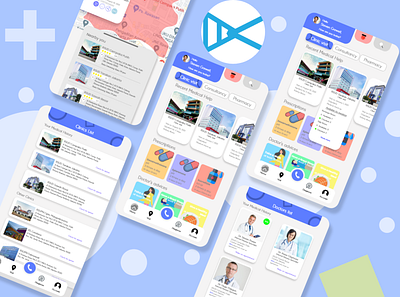 Medical App Design android appdesign design illustrations ui uidesign ux uxdesign