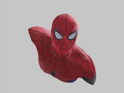 Homecoming art civil war digital painting marvel peter parker spider man