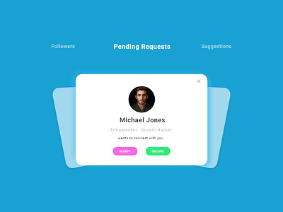 Pending Invitation UI app dailyui dailyuichallenge design mobile pending invitation ui web