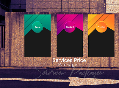 Service Price Packages adobe illustrator adobe photoshop