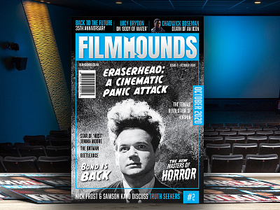 Filmhounds Magazine #2 eraserhead film filmhounds print