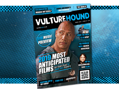 VultureHound Magazine #23 animation film magazine music the rock tv wrestling wwe