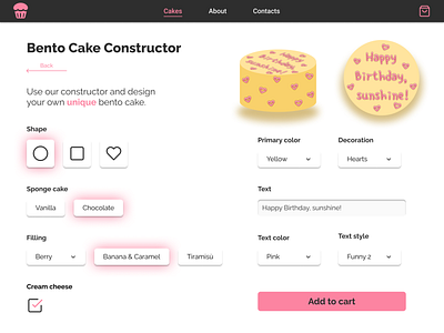 Daily UI 033 — Customize Product