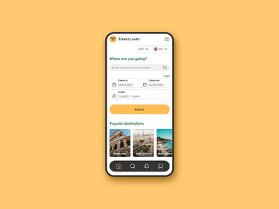 Daily UI 067 — Hotel Booking app dailyui dailyui067 dailyux design figma ui ux