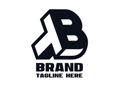 Letters TB or BT logo b bt design illustration letter logo t typography vector
