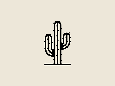 Cactus cactus illustration line vector