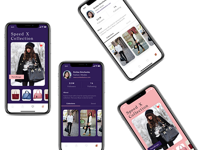 Fashion Bag - App branding design ui ux