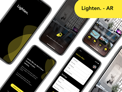 Lighten. - Augment Reality design ui ux