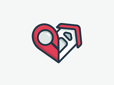 eFindCare Logo Design branding caregiver design heart inspiration logo