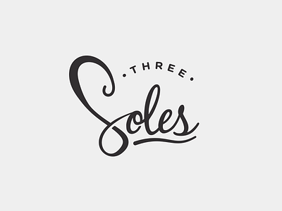 Soles Logo clean clever cursive design inspiration logo minimal modern script shoe typography