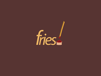 Fries Logo design fries graphic inspiration logo