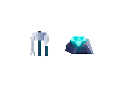 The Diamond in the Rough - Grunge Icons I