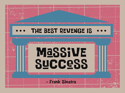 Massive Success book design font illustration letter logo quotes story typeface typography